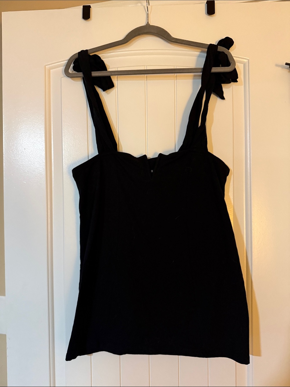 Torrid Black Tie-Shoulder Women's Tank Top